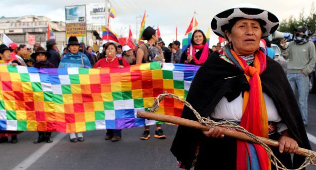 Bem viver marcha indígena display